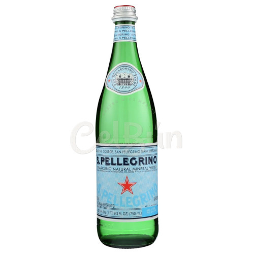 San Pellegrino - Apă minerală carbogazoasă naturală - 750 ml