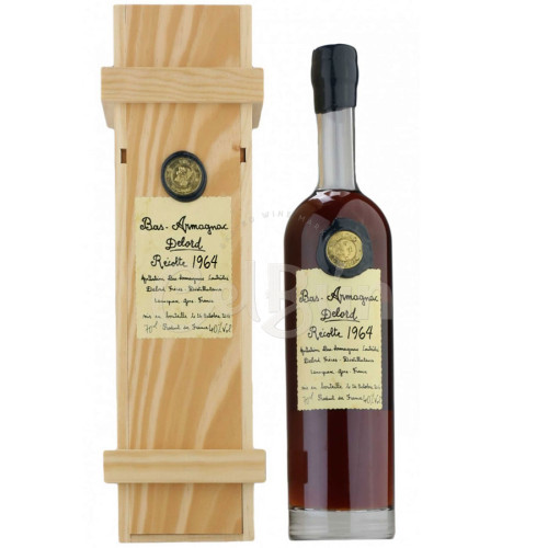 Armagnac Delord 1964 (cutie de lemn) - 0,70 L
