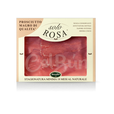 Prosciutto Crudo Solo Rosa - Devodier - Maturare minimă 18 luni - 80g