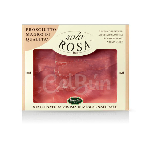 Prosciutto Crudo Solo Rosa - Devodier - Maturare minimă 18 luni - 80g