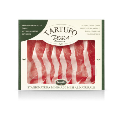 Prosciutto Crudo Tartufo Rosa - Devodier - Gust Intens și Aromă Unică - 80 g