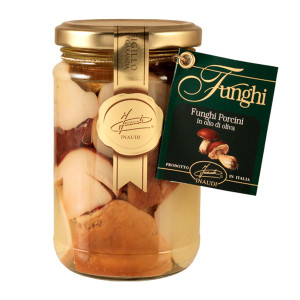 Funghi Porcini Tăiați în Ulei de Măsline - 1550 g