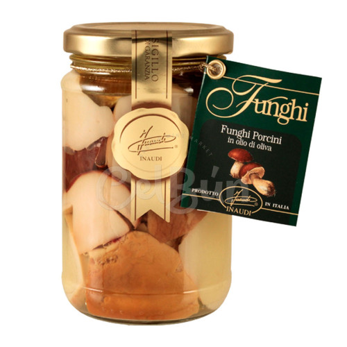 Funghi Porcini Tăiați în Ulei de Măsline - 1550 g
