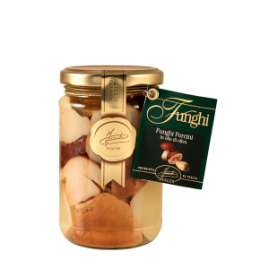 Funghi Porcini Tăiați în Ulei de Măsline - 280 g