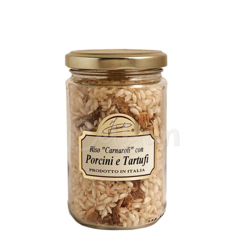 Riso con Funghi Porcini e Tartufi - 200 g