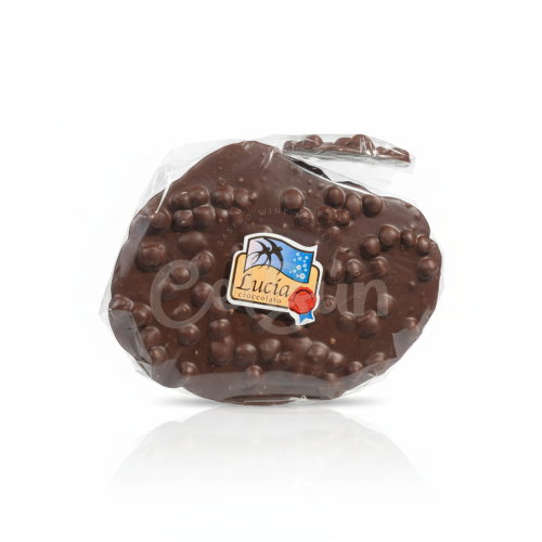 Lucia Cioccolato a Taglio - Ciocolată Neagră cu Nocciole -  Masoni (500g)