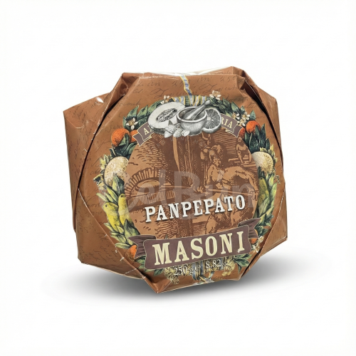 Panpepato Masoni - Desert Tradițional Toscan cu Migdale și Condimente (250g)