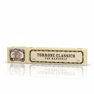 Torrone Classico con Mandorle - Masoni (200g)