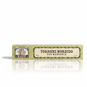 Torrone Morbido con Mandorle - Masoni (200g)