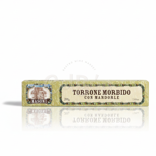Torrone Morbido con Mandorle - Masoni (200g)