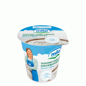 Iaurt degresat natural Mila - 125 g