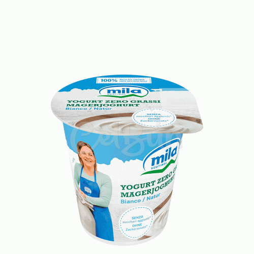 Iaurt degresat natural Mila - 125 g