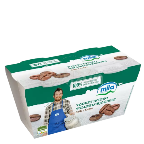 Iaurt integral cu cafea Mila - 2x125g