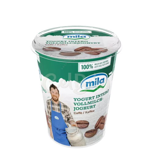 Iaurt integral cu cafea Mila - 400g