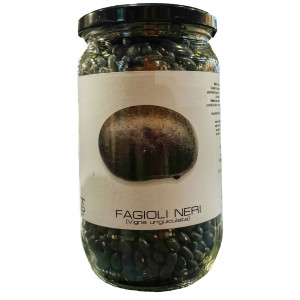 Fasole Neagră în Borcan Vidat – Prunotto Mariangela - 550g